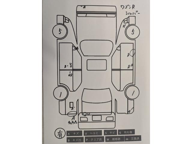 ワゴンＲ ＦＸ　イモビライザー　パワーウインド　キーレス付　ＡＣ　安全ボディ　ＰＳ　Ｗエアバック　エアバッグ　フルフラットシート　ベンチ（36枚目）
