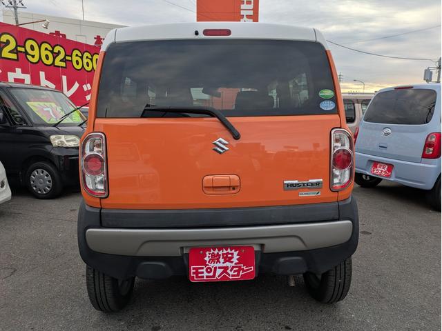 ハスラー Ｇ　セキュリティー　アイドリング　スマキー　運転席側シートヒーター　ＶＳＣ　フルフラットシート　キーレスエントリーシステム　パワーウィンドウ　Ｗエアバック　パワーステアリング　エアコン　衝突安全ボディ（7枚目）