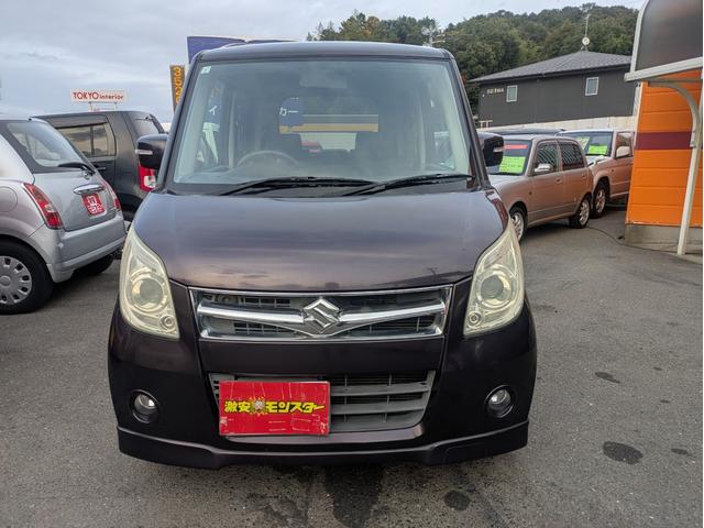 パレット Ｔ　運転席助手席エアバック　セキュリティーアラーム　パワーステアリング　衝突安全ボディ　フルフラットシート　フルオートエアコン　ベンチＳ　パワーウィンドウ　キーレス　運転席エアバッグ　インテリジェントキ－（3枚目）