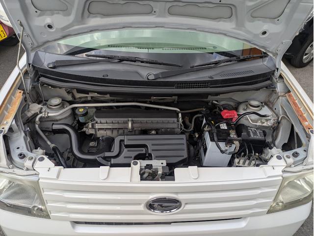 ムーヴコンテ X インテリキー イモビライザー パワーウインド キーフリ Wエアバック 運転席パワーシート SRS フルオートエアコン パワーステアリング ベンチシート フルフラットシート ABS 衝突安全ボディ(21枚目)