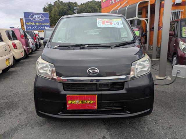 ムーヴ L SA 盗難防止アラーム 運転席エアバック 助手席エアバッグ 前席パワーウィンドウ エアコン 衝突安全ボディ パワステ ABS(4枚目)