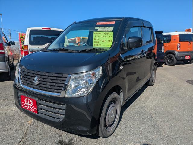 ワゴンＲ ＦＸ　Ｓヒータ　エネチャージ搭載　両席エアバック　盗難警報装置　ＡＣ　ベンチＳ　ＡＢＳ付き　フルフラット　運転席エアバック　パワーウインドー　パワステ　衝突安全ボディ　キーレス付（5枚目）