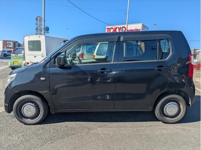 ワゴンＲ ＦＸ　Ｓヒータ　エネチャージ搭載　両席エアバック　盗難警報装置　ＡＣ　ベンチＳ　ＡＢＳ付き　フルフラット　運転席エアバック　パワーウインドー　パワステ　衝突安全ボディ　キーレス付（6枚目）