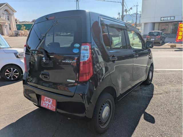 ワゴンＲ ＦＸ　Ｓヒータ　エネチャージ搭載　両席エアバック　盗難警報装置　ＡＣ　ベンチＳ　ＡＢＳ付き　フルフラット　運転席エアバック　パワーウインドー　パワステ　衝突安全ボディ　キーレス付（9枚目）