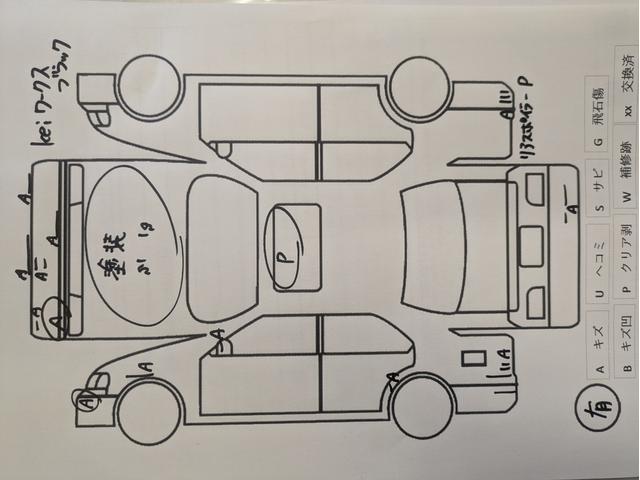 Ｋｅｉワークス ベースグレード　ベースグレード（４名）　マニュアルエアコン　エアバック　ダブルエアバック　パワーステ　ＰＷ　ＡＢＳ　衝突安全ボディ　キーレス付（26枚目）