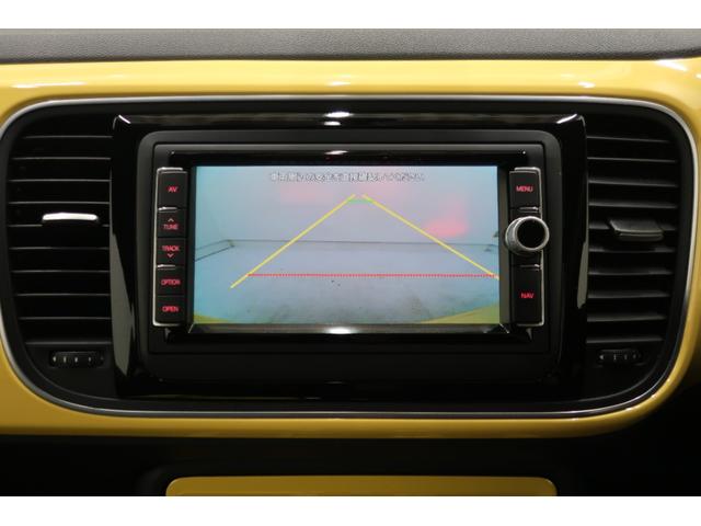 ザ・ビートル デザインレザーパッケージ　黒革シート　シートヒーター　純正ナビＴＶ　バックカメラ　Ｂｌｕｅｔｏｏｔｈ　スペアキー　パークディスタンスコントロール　　記録簿　ステアリングスイッチ　パドルシフト　１７インチ純正ホイール（18枚目）