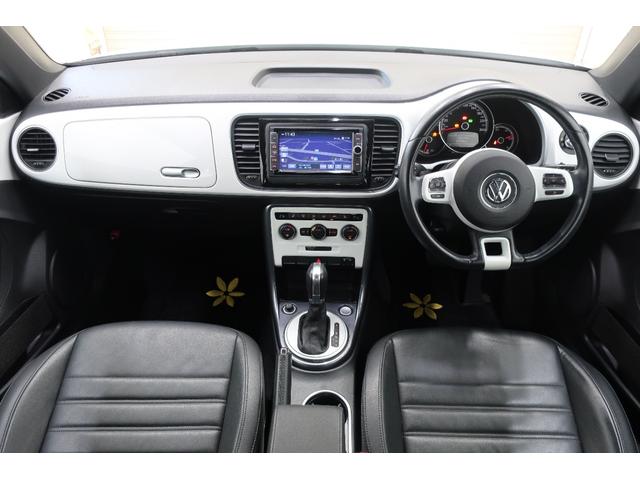 ザ・ビートル デザイン スマートキー プッシュスタート 黒革シート 純正ナビTV バックカメラ Bluetooth シートヒーター ETC HIDヘッドランプ USB接続ケーブル 記録簿 純正16インチアルミホイール(13枚目)