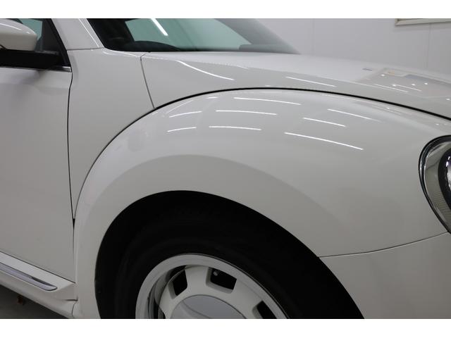 ザ・ビートル ミルク　ワンオーナー　２５０台限定特別仕様車　純正ナビＴＶ　バックカメラ　スマートキー　パークディスタンスコントロール　ＨＩＤヘッドランプ　１７インチ純正ホイール　オートエアコン　スペアキー　記録簿（48枚目）