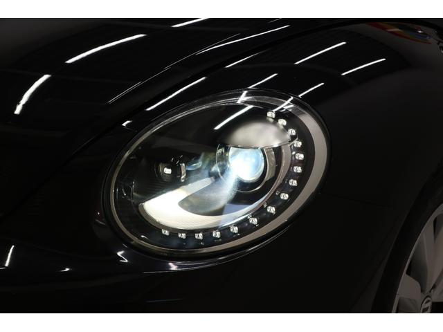 ザ・ビートル デザインレザーパッケージ　黒革シート　シートヒーター　社外ナビＴＶ　バックカメラ　ＥＴＣ　保証書　スペアキー　ＵＳＢ接続ケーブル　クルーズコントロール　パドルシフト　オートエアコン　１７インチ純正ホイール　ステアリングスイッチ（55枚目）