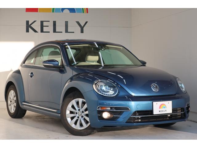 ザ・ビートル デザイン　ブラインドスポットディテクション　ＨＩＤヘッドランプ　純正ナビＴＶ　バックカメラ　ＥＴＣ　前後ドライブレコーダー　１６インチ純正ホイール　記録簿　スペアキー　禁煙車　スマートキー　プッシュスタート（9枚目）