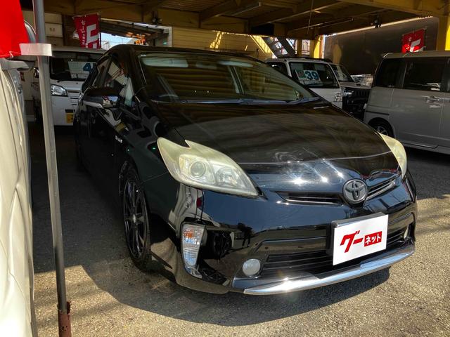 プリウス Ｓ　ＥＴＣ　バックカメラ　ナビ　ＴＶ　ローダウン　アルミホイール　オートライト　ＨＩＤ　ＣＶＴ　スマートキー　電動格納ミラー　盗難防止システム　ＣＤ　ＵＳＢ　ミュージックプレイヤー接続可（14枚目）