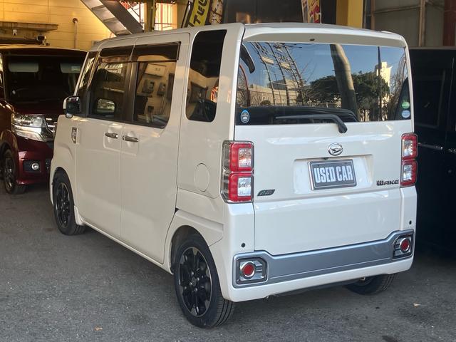 ウェイク Ｇ　ＳＡ　ターボ　新品タイヤ　ＥＴＣ　メモリーナビ　フルセグＴＶ　Ｂｌｕｅｔｏｏｔｈオーディオ　ＤＶＤ　バックカメラ　両側電動スライドドア　１５インチ純正アルミ　ＬＥＤヘッド　オートライト　アイドリングストップ（7枚目）