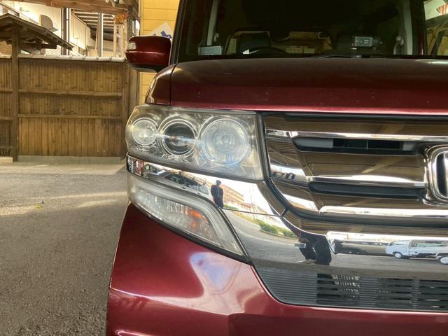 N-BOXカスタム G・Lパッケージ 後期モデル メモリーナビ TV ETC バックカメラ Bluetoothオーディオ 左側電動スライドドア キーレスエントリー スマートキー アイドリングストップ(4枚目)