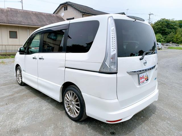 セレナ ハイウェイスター　Ｓ－ハイブリッド　保証１２ヵ月・走行無制限　バックカメラ　ＴＶ　オートクルーズコントロール　両側スライド・片側電動　オートライト　スマートキー　アイドリングストップ　電動格納ミラー　後席モニター　３列シート（16枚目）