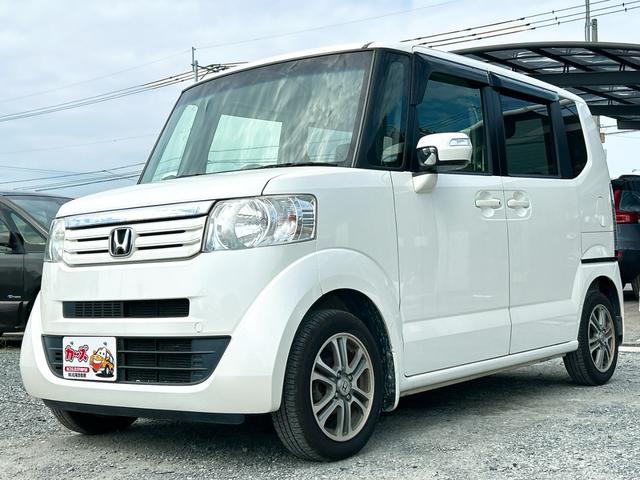 Ｎ－ＢＯＸ Ｇ・Ｌパッケージ　ＥＴＣ　両側スライド・片側電動　スマートキー　アイドリングストップ　電動格納ミラー　ベンチシート　ＣＶＴ　盗難防止システム　ＡＢＳ　ＥＳＣ　ＣＤ　ＵＳＢ　ミュージックプレイヤー接続可　アルミホイール（28枚目）
