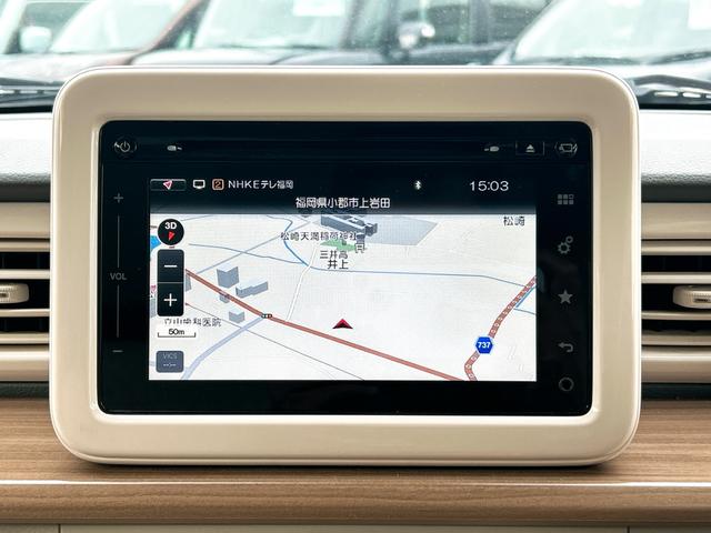 アルトラパン Ｓ　ＥＴＣ　全周囲カメラ　ナビ　ＴＶ　衝突被害軽減システム　オートライト　ＨＩＤ　スマートキー　アイドリングストップ　電動格納ミラー　シートヒーター　ベンチシート　ＣＶＴ　盗難防止システム　ＡＢＳ　ＥＳＣ（4枚目）