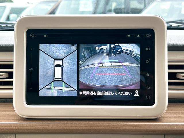 アルトラパン Ｓ　ＥＴＣ　全周囲カメラ　ナビ　ＴＶ　衝突被害軽減システム　オートライト　ＨＩＤ　スマートキー　アイドリングストップ　電動格納ミラー　シートヒーター　ベンチシート　ＣＶＴ　盗難防止システム　ＡＢＳ　ＥＳＣ（5枚目）