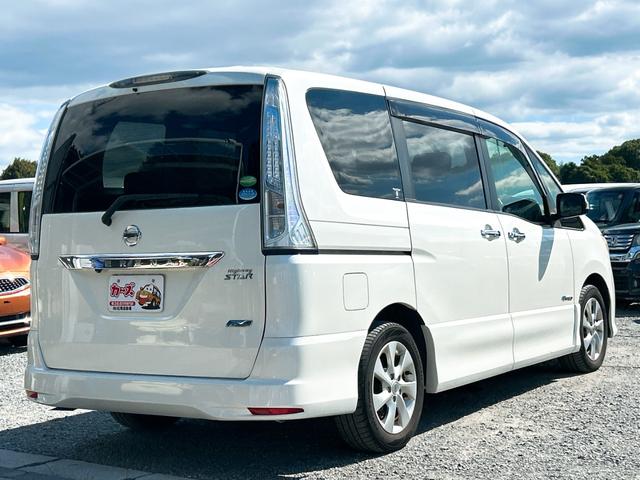 セレナ ハイウェイスター　Ｓ－ハイブリッド　ＥＴＣ　バックカメラ　ナビ　ＴＶ　オートクルーズコントロール　両側スライド・片側電動　オートライト　スマートキー　アイドリングストップ　電動格納ミラー　３列シート　ウォークスルー　ＣＶＴ（18枚目）