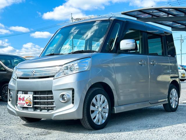 スペーシアカスタム ＸＳ　ＥＴＣ　両側スライド・片側電動　ナビ　ＴＶ　オートライト　ＨＩＤ　スマートキー　アイドリングストップ　電動格納ミラー　ベンチシート　ＣＶＴ　盗難防止システム　ＡＢＳ　ＣＤ　ＵＳＢ（12枚目）