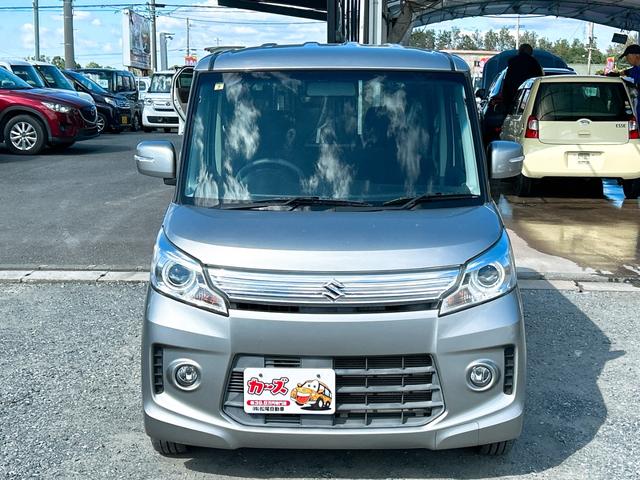 スペーシアカスタム ＸＳ　ＥＴＣ　両側スライド・片側電動　ナビ　ＴＶ　オートライト　ＨＩＤ　スマートキー　アイドリングストップ　電動格納ミラー　ベンチシート　ＣＶＴ　盗難防止システム　ＡＢＳ　ＣＤ　ＵＳＢ（13枚目）