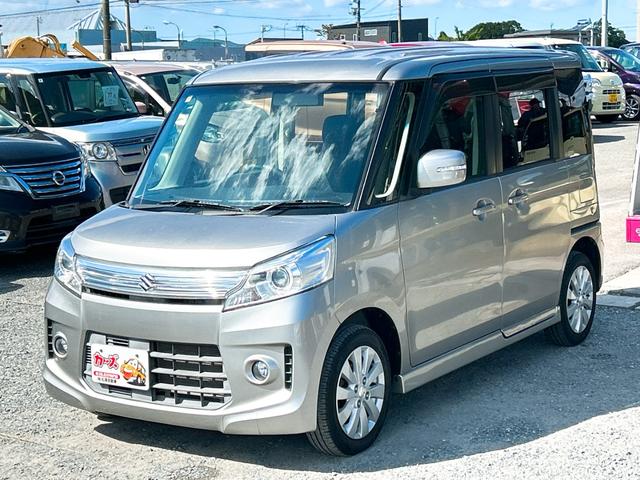 スペーシアカスタム ＸＳ　ＥＴＣ　両側スライド・片側電動　ナビ　ＴＶ　オートライト　ＨＩＤ　スマートキー　アイドリングストップ　電動格納ミラー　ベンチシート　ＣＶＴ　盗難防止システム　ＡＢＳ　ＣＤ　ＵＳＢ（23枚目）