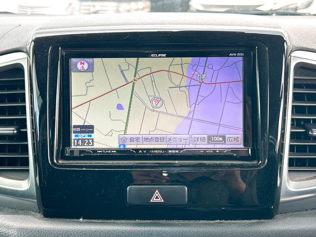 スペーシアカスタム ＴＳ　両側電動スライドドア　ナビ　ＴＶ　衝突被害軽減システム　オートライト　ＨＩＤ　スマートキー　アイドリングストップ　電動格納ミラー　ベンチシート　ＣＶＴ　盗難防止システム　ＡＢＳ　ＥＳＣ　ＣＤ　ＵＳＢ（4枚目）