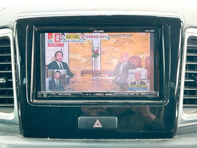 スペーシアカスタム ＴＳ　両側電動スライドドア　ナビ　ＴＶ　衝突被害軽減システム　オートライト　ＨＩＤ　スマートキー　アイドリングストップ　電動格納ミラー　ベンチシート　ＣＶＴ　盗難防止システム　ＡＢＳ　ＥＳＣ　ＣＤ　ＵＳＢ（5枚目）