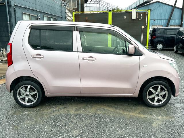 ワゴンＲ ＦＸ　キーレスエントリー　アイドリングストップ　電動格納ミラー　ベンチシート　ＣＶＴ　盗難防止システム　ＡＢＳ　ＣＤ　ミュージックプレイヤー接続可　アルミホイール　衝突安全ボディ　エアコン（16枚目）