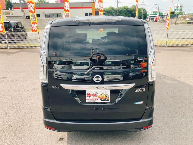 セレナ ハイウェイスター　Ｓ－ハイブリッド　ＥＴＣ　バックカメラ　ＴＶ　オートクルーズコントロール　レーンアシスト　両側スライド・片側電動　オートライト　スマートキー　アイドリングストップ　電動格納ミラー　後席モニター　３列シート　ＣＶＴ（16枚目）