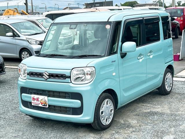 スペーシア ハイブリッドＧ　ドライブレコーダー　バックカメラ　両側スライドドア　ナビ　ＴＶ　クリアランスソナー　レーンアシスト　衝突被害軽減システム　オートライト　スマートキー　アイドリングストップ　電動格納ミラー　ベンチシート（12枚目）