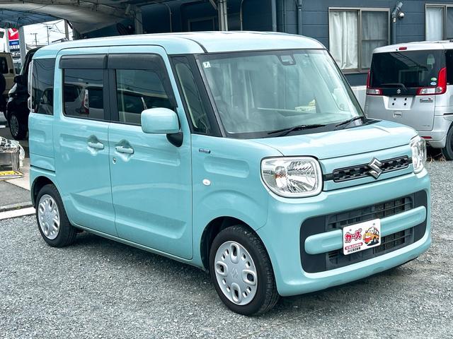 スペーシア ハイブリッドＧ　ドライブレコーダー　バックカメラ　両側スライドドア　ナビ　ＴＶ　クリアランスソナー　レーンアシスト　衝突被害軽減システム　オートライト　スマートキー　アイドリングストップ　電動格納ミラー　ベンチシート（30枚目）