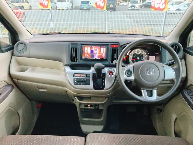 Ｎ－ＷＧＮ Ｇ　ＥＴＣ　バックカメラ　ナビ　ＴＶ　スマートキー　アイドリングストップ　電動格納ミラー　ベンチシート　ＣＶＴ　盗難防止システム　ＡＢＳ　ＥＳＣ　ＣＤ　ＵＳＢ　衝突安全ボディ　エアコン　パワーステアリング（2枚目）