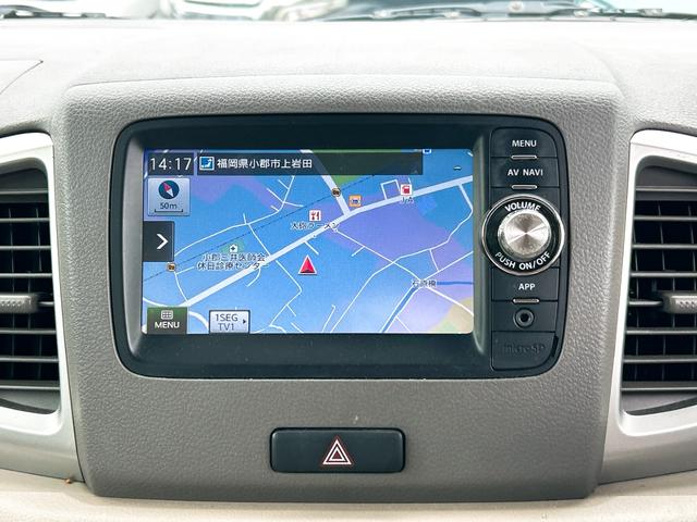 スペーシア Ｘ　ＥＴＣ　バックカメラ　両側電動スライドドア　ナビ　ＴＶ　スマートキー　アイドリングストップ　電動格納ミラー　ベンチシート　ＣＶＴ　盗難防止システム　ＡＢＳ　衝突安全ボディ　エアコン　パワーステアリング（5枚目）