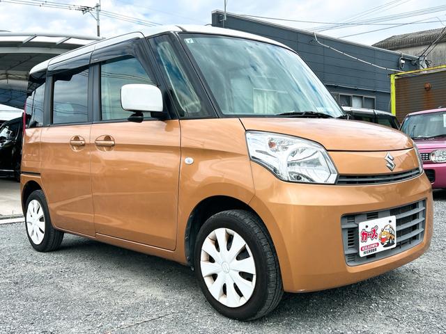 スペーシア Ｘ　ＥＴＣ　バックカメラ　両側電動スライドドア　ナビ　ＴＶ　スマートキー　アイドリングストップ　電動格納ミラー　ベンチシート　ＣＶＴ　盗難防止システム　ＡＢＳ　衝突安全ボディ　エアコン　パワーステアリング（34枚目）