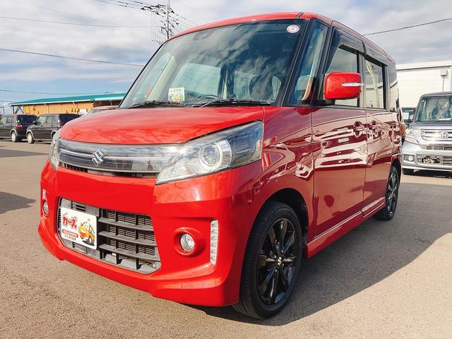 スペーシアカスタム XSリミテッド ETC バックカメラ 両側電動スライドドア ナビ TV 衝突被害軽減システム オートライト HID スマートキー アイドリングストップ 電動格納ミラー シートヒーター ベンチシート CVT(42枚目)