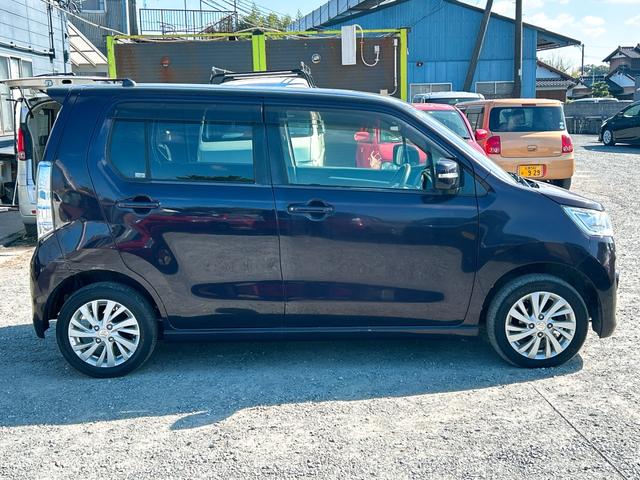 ワゴンＲスティングレー Ｘ　バックカメラ　ナビ　ＴＶ　クリアランスソナー　衝突被害軽減システム　オートライト　ＨＩＤ　スマートキー　アイドリングストップ　電動格納ミラー　シートヒーター　ベンチシート　ＣＶＴ　盗難防止システム（14枚目）