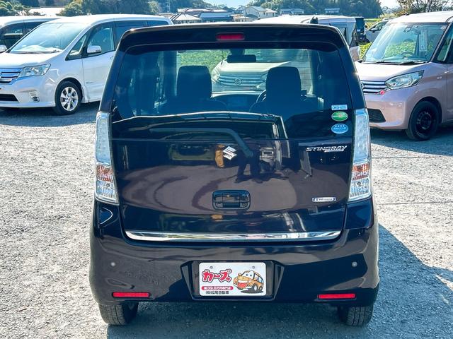 ワゴンＲスティングレー Ｘ　バックカメラ　ナビ　ＴＶ　クリアランスソナー　衝突被害軽減システム　オートライト　ＨＩＤ　スマートキー　アイドリングストップ　電動格納ミラー　シートヒーター　ベンチシート　ＣＶＴ　盗難防止システム（31枚目）