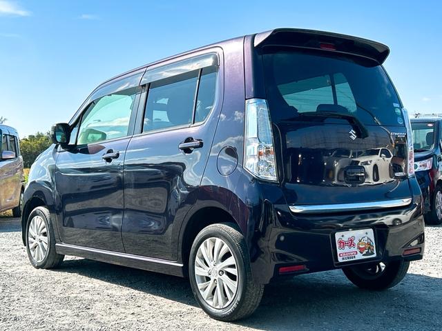 ワゴンＲスティングレー Ｘ　バックカメラ　ナビ　ＴＶ　クリアランスソナー　衝突被害軽減システム　オートライト　ＨＩＤ　スマートキー　アイドリングストップ　電動格納ミラー　シートヒーター　ベンチシート　ＣＶＴ　盗難防止システム（35枚目）