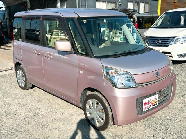 スペーシア Ｘ　バックカメラ　両側スライド・片側電動　ナビ　スマートキー　アイドリングストップ　電動格納ミラー　ベンチシート　ＣＶＴ　盗難防止システム　ＡＢＳ　ＣＤ　ＵＳＢ　衝突安全ボディ　エアコン（14枚目）