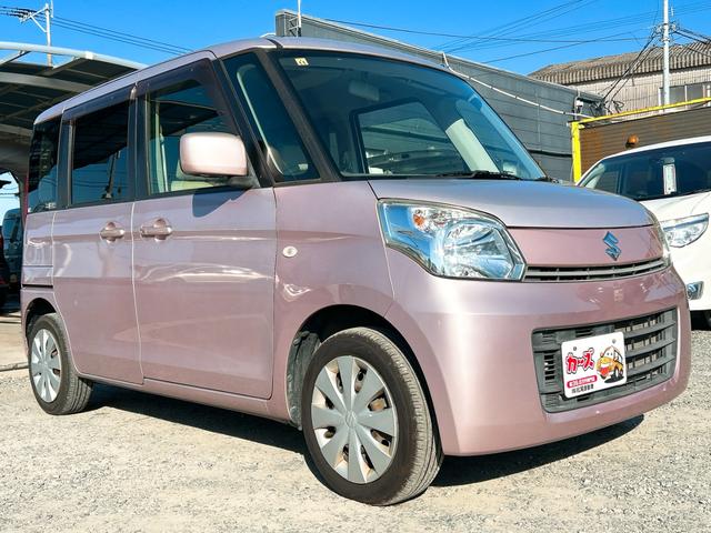 スペーシア Ｘ　バックカメラ　両側スライド・片側電動　ナビ　スマートキー　アイドリングストップ　電動格納ミラー　ベンチシート　ＣＶＴ　盗難防止システム　ＡＢＳ　ＣＤ　ＵＳＢ　衝突安全ボディ　エアコン（25枚目）