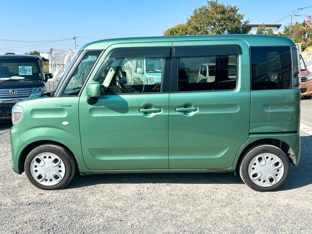 スペーシア ハイブリッドG ETC バックカメラ 電動スライドドア ナビ クリアランスソナー レーンアシスト 衝突被害軽減システム スマートキー アイドリングストップ CVT ESC CD Bluetooth アルミホイール(18枚目)