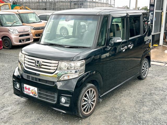 Ｎ－ＢＯＸカスタム Ｇ・ターボＡパッケージ　ＥＴＣ　バックカメラ　両側電動スライドドア　ナビ　オートクルーズコントロール　衝突被害軽減システム　オートライト　ＨＩＤ　スマートキー　アイドリングストップ　電動格納ミラー　ベンチシート　ＣＶＴ（23枚目）