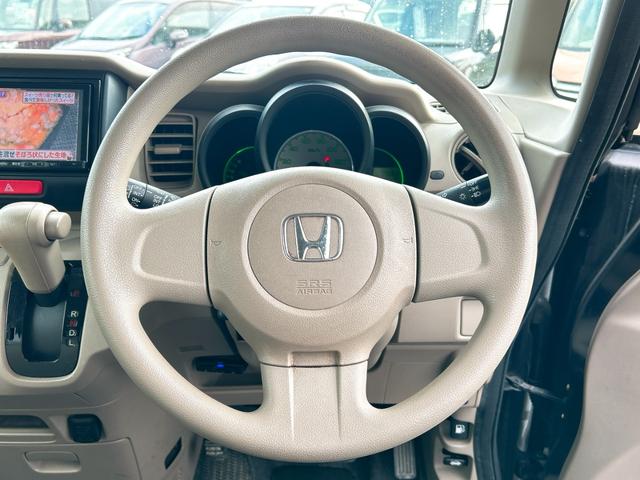 N-BOX G ETC 両側スライドドア ナビ TV スマートキー アイドリングストップ 電動格納ミラー ベンチシート CVT 盗難防止システム ABS ESC CD USB Bluetooth アルミホイール(3枚目)