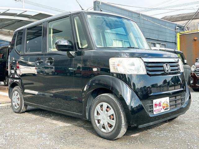 N-BOX G ETC 両側スライドドア ナビ TV スマートキー アイドリングストップ 電動格納ミラー ベンチシート CVT 盗難防止システム ABS ESC CD USB Bluetooth アルミホイール(12枚目)