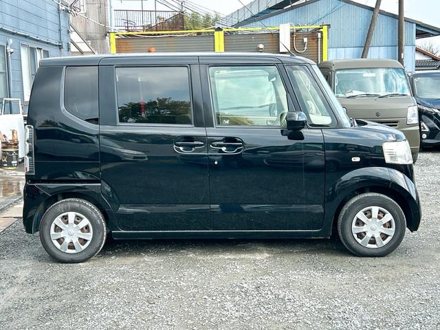 N-BOX G ETC 両側スライドドア ナビ TV スマートキー アイドリングストップ 電動格納ミラー ベンチシート CVT 盗難防止システム ABS ESC CD USB Bluetooth アルミホイール(13枚目)