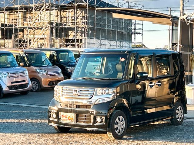 Ｎ－ＢＯＸカスタム Ｇ　ＥＴＣ　バックカメラ　両側スライドドア　ナビ　ＴＶ　オートライト　ＨＩＤ　スマートキー　アイドリングストップ　電動格納ミラー　ベンチシート　ＣＶＴ　盗難防止システム　ＡＢＳ　ＥＳＣ　ＣＤ　ＤＶＤ再生（15枚目）