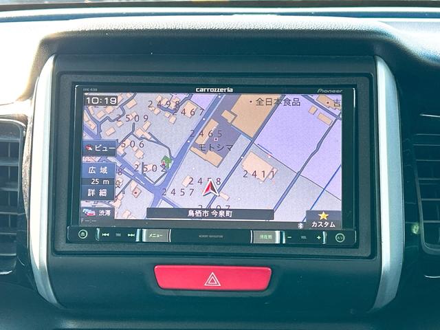 N-BOXカスタム G・ターボLパッケージ ETC バックカメラ 両側電動スライドドア ナビ TV オートクルーズコントロール オートライト HID スマートキー アイドリングストップ 電動格納ミラー ベンチシート CVT 盗難防止システム(6枚目)