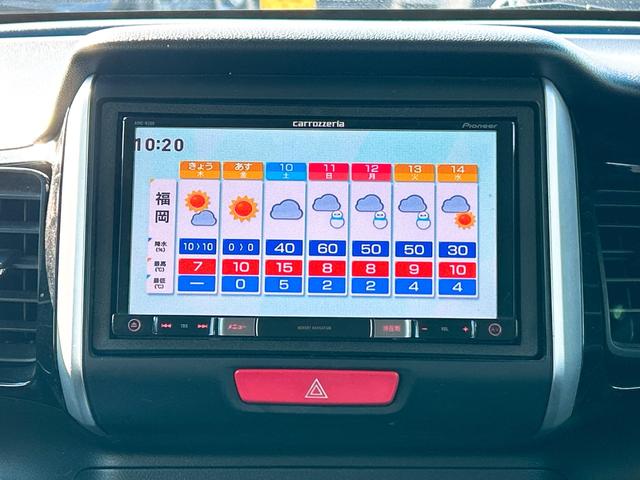 N-BOXカスタム G・ターボLパッケージ ETC バックカメラ 両側電動スライドドア ナビ TV オートクルーズコントロール オートライト HID スマートキー アイドリングストップ 電動格納ミラー ベンチシート CVT 盗難防止システム(7枚目)