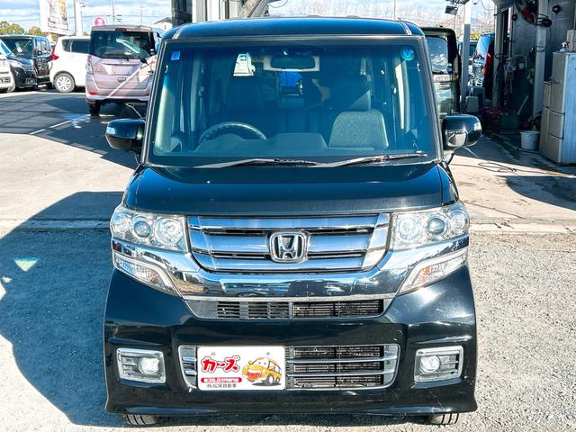 N-BOXカスタム G・ターボLパッケージ ETC バックカメラ 両側電動スライドドア ナビ TV オートクルーズコントロール オートライト HID スマートキー アイドリングストップ 電動格納ミラー ベンチシート CVT 盗難防止システム(12枚目)