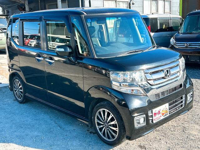 N-BOXカスタム G・ターボLパッケージ ETC バックカメラ 両側電動スライドドア ナビ TV オートクルーズコントロール オートライト HID スマートキー アイドリングストップ 電動格納ミラー ベンチシート CVT 盗難防止システム(13枚目)